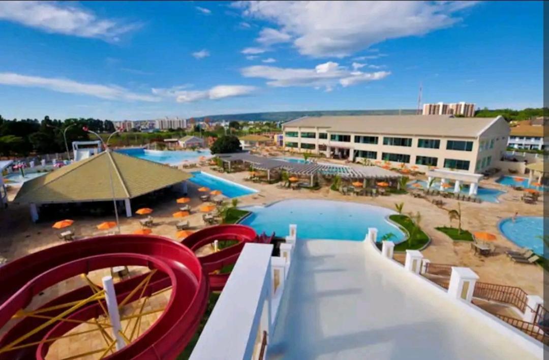 Ferienwohnung Lacqua Di'Roma Parque Com Parque Aquatico Incluso Na Diaria! Roupas De Cama E Toalhas Nao Estao Disponiveis No Servico, Devem Ser Levado Pelo Hospede! Caldas Novas Exterior foto